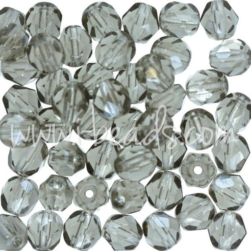 Buy Beads Facets of Boheme Black Diamond 6mm (50)