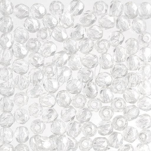 Creez Perles facettes de bohàÂ¨me luster crystal 4mm (100)
