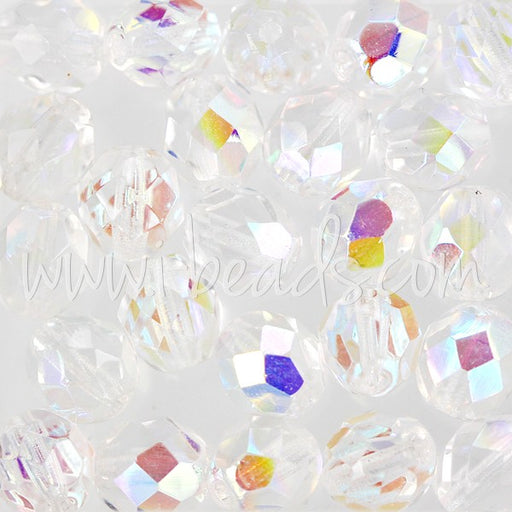 Creez avec Perles facettes de bohàÂ¨me crystal ab 8mm (25)