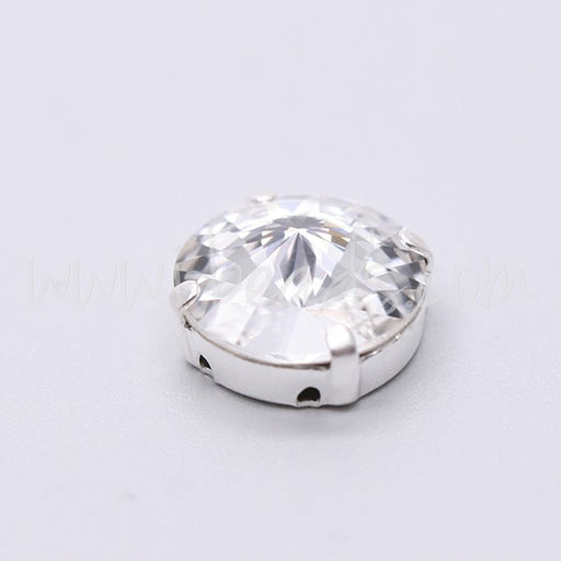 Buy Sewing for Crystal 1122 Rivoli 14mm Silver (2)