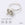 Beads wholesaler Serif Adjustable Ring for Crystal 1122 Rivoli SS47 Silver (1)