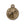 Beads wholesaler Medallion for Crystal 1122 Rivoli 12mm Brass (1)