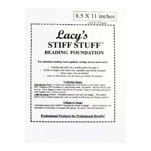 Buy Lacy&#39;s stiff stuff 21.6x28cm (1)