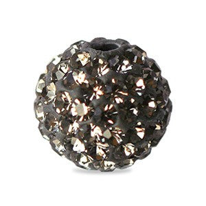 Buy Perle style shamballa ronde deluxe black diamond 8mm (1)