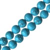 Buy Turquoise round beads reconstituted 6mm on wire (1)