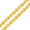 Buy Round pearl in yellow jade 4mm on wire (1)