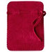 Acheter au détail Pochette cadeaux touche velour rouge (1)