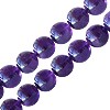 Buy Round beads in 8mm amethyst on wire (1)