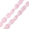 Buy Pink quartz nugget pearl 8x10mm on wire (1)