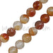 Acheter Perles rondes agate orange 6mm sur fil (1)