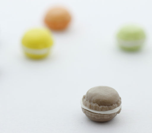 Buy Macaron Coffee Miniature Polymer Patch - Gourmet Decoration Pate Fimo