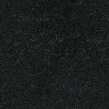 Buy Suedeine pattern flowers black 10x21.5cm (1)