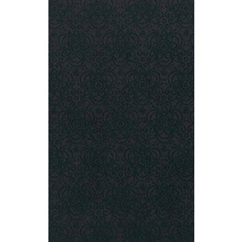 Buy Suedeine pattern flowers black 10x21.5cm (1)