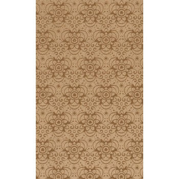 Buy Suedeine camel flower pattern 10x21.5cm (1)
