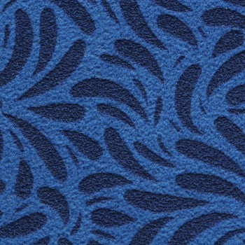 Buy Swedian Pattern Leaves Jazz Blue 10x21.5cm (1)