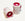 Retail Mini Pendant Mug / Cup Coffee 20mm - Fuchsia - Gourmet creations