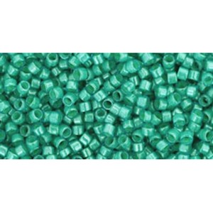 Buy cc954 - perles Toho treasure 11/0 inside color aqua/light jonquil lined (5g)