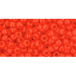 Buy CC50 - Rocker Beads Toho 8/0 Opaque Sunset Orange (10g)