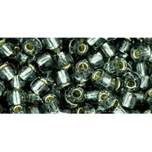 Buy cc29b - perles de rocaille Toho 6/0 silver lined grey (10g)