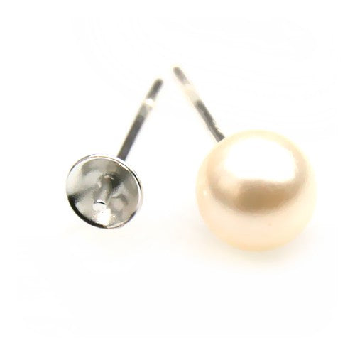 Buy Earced nail for beads mount 6mm silver 925 (2)