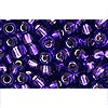 Buy cc2224 - perles de rocaille toho 6/0 silver lined purple (10g)