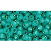 Buy cc2104 - perles de rocaille Toho 8/0 silver lined milky teal (10g)