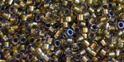 Buy cc262 - perles Toho Treasure 11/0 inside colour crystal/gold lined (5g)