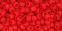 Buy cc45af - Toho rock beads 8/0 opaque frosted cherry (10g)