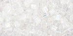 Vente en gros cc161 perles Toho triangle 2.2mm transparent rainbow crystal (10g)