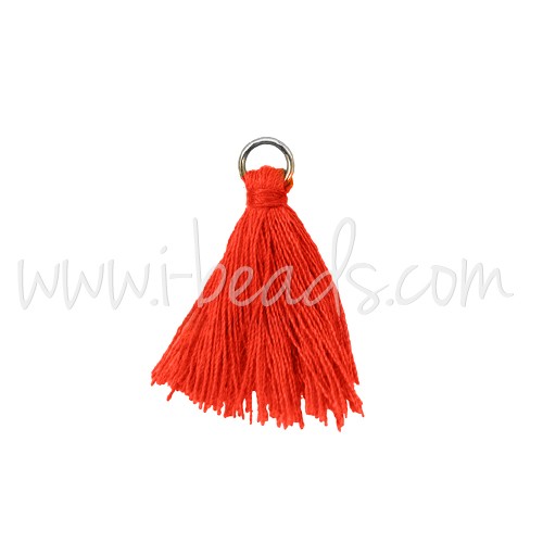 Buy Mini Pompon with red ring 25mm (1)