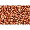 Buy cc1707 - Toho rock beads 11/0 gilded marble orange (10g)