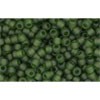 Buy cc940f - perles de rocaille Toho 11/0 transparent frosted olivine (10g)