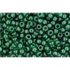 Buy cc939 - Toho rock beads 11/0 transparent green emerald (10g)