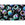 Retail cc86 - Toho rock beads 3/0 metallic rainbow iris (10g)