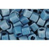 Buy cc511f - perles Toho cube 4mm higher métallic frosted mediterranean blue (10g)