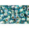 Buy cc995 - Toho rock beads 6/0 gold lined rainbow aqua (10g)