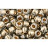 Buy cc993 - perles de rocaille Toho 6/0 gold lined black diamond (10g)