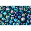 Buy CC167BD - Rocaille Beads Toho 6/0 Trans-Rainbow Teal (10g)