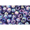 Buy cc166d - perles de rocaille toho 6/0 transparent rainbow sugar plum (10g)