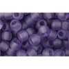 Buy cc19f - perles de rocaille Toho 6/0 transparent frosted sugar plum (10g)