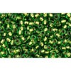 Buy cc742 - Toho rock beads 11/0 copper lined peridot (10g)