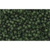 Creez avec cc940f perles de rocaille Toho 15/0 transparent frosted olivine (5g)
