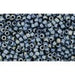 Vente au détail cc612 perles de rocaille Toho 15/0 matt colour gun metal (5g)