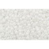 Buy CC401 - Rocaille Beads Toho 15/0 Opaque Rainbow White (5G)
