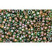 Achat au détail cc249 perles de rocaille Toho 15/0 inside colour peridot/emerald lined (5g)