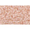 Acheter au détail cc169 perles de rocaille Toho 15/0 trans rainbow rosaline (5g)