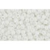 Buy CC401 - Rocaille Beads Toho 11/0 Opaque Rainbow White (10G)