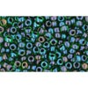 Buy cc397 - perles de rocaille Toho 11/0 rainbow green/purple lined (10g)