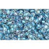 Buy cc263 - Toho rock beads 11/0 inside color rainbow crystal/light capri (10g)