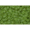 Buy cc7f - Toho rock beads 11/0 transparent frosted peridot (10g)